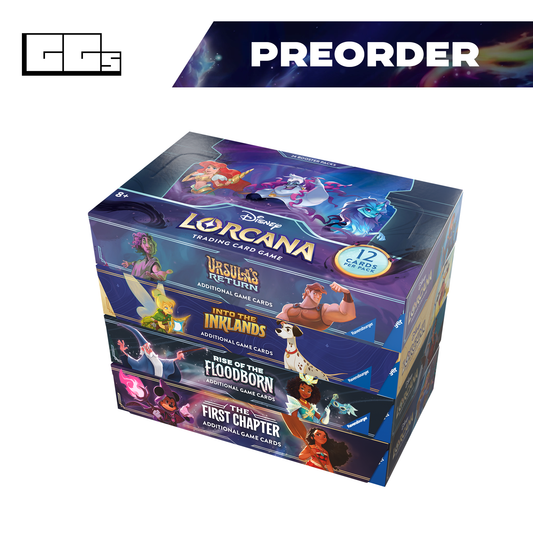 Disney Lorcana: Chapter 1-4 Booster Box Bundle [PREORDER DOWNPAYMENT]