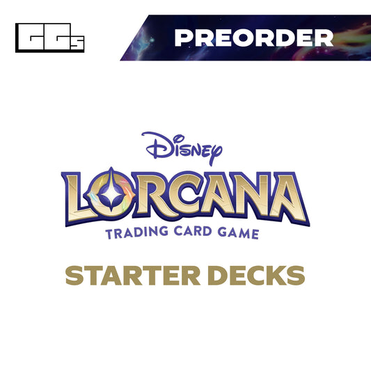 Disney Lorcana: Starter Decks [PREORDER DOWNPAYMENT]