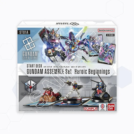 Gundam Card Game ST01A Gundam Assemble Set Heroic Beginnings [JP]