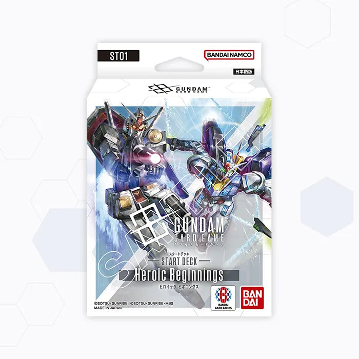 Gundam Card Game ST01 Heroic Beginnings [JP]